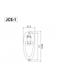 JCS-1 B Jack Cover (Black), зображення 3